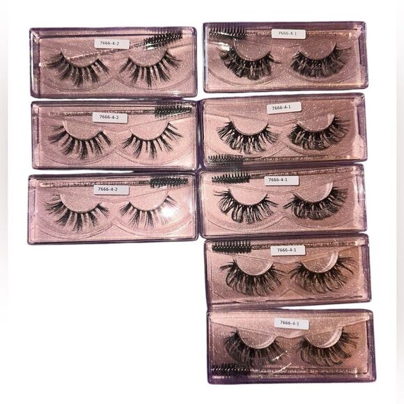 8 pairs of eyelashes. Brand new with spool. - Picture 1 of 3